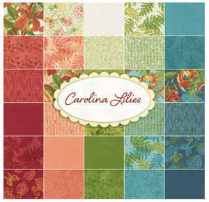 Carolina Lilies JELLY ROLL by Robin Pickens for Moda Fabrics