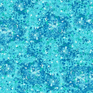 108" Wide Backing BRAVO BASIC - AQUA by/for Timeless Treasures