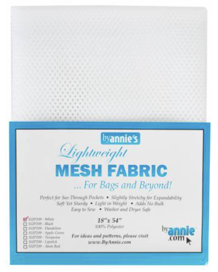 ByAnnie Lightweight Mesh Fabric WHITE - 18