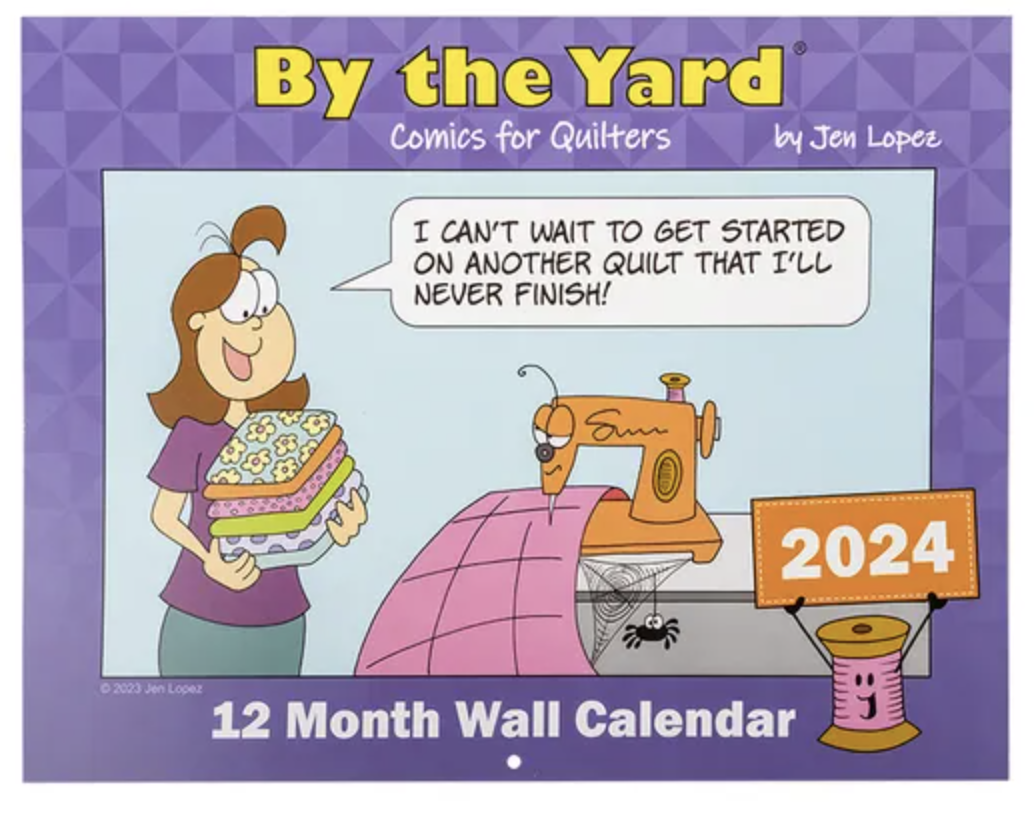 By the Yard 2024 Calendar