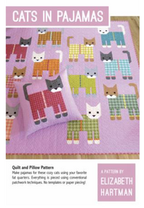 Cats in Pajamas by Elizabeth Hartman