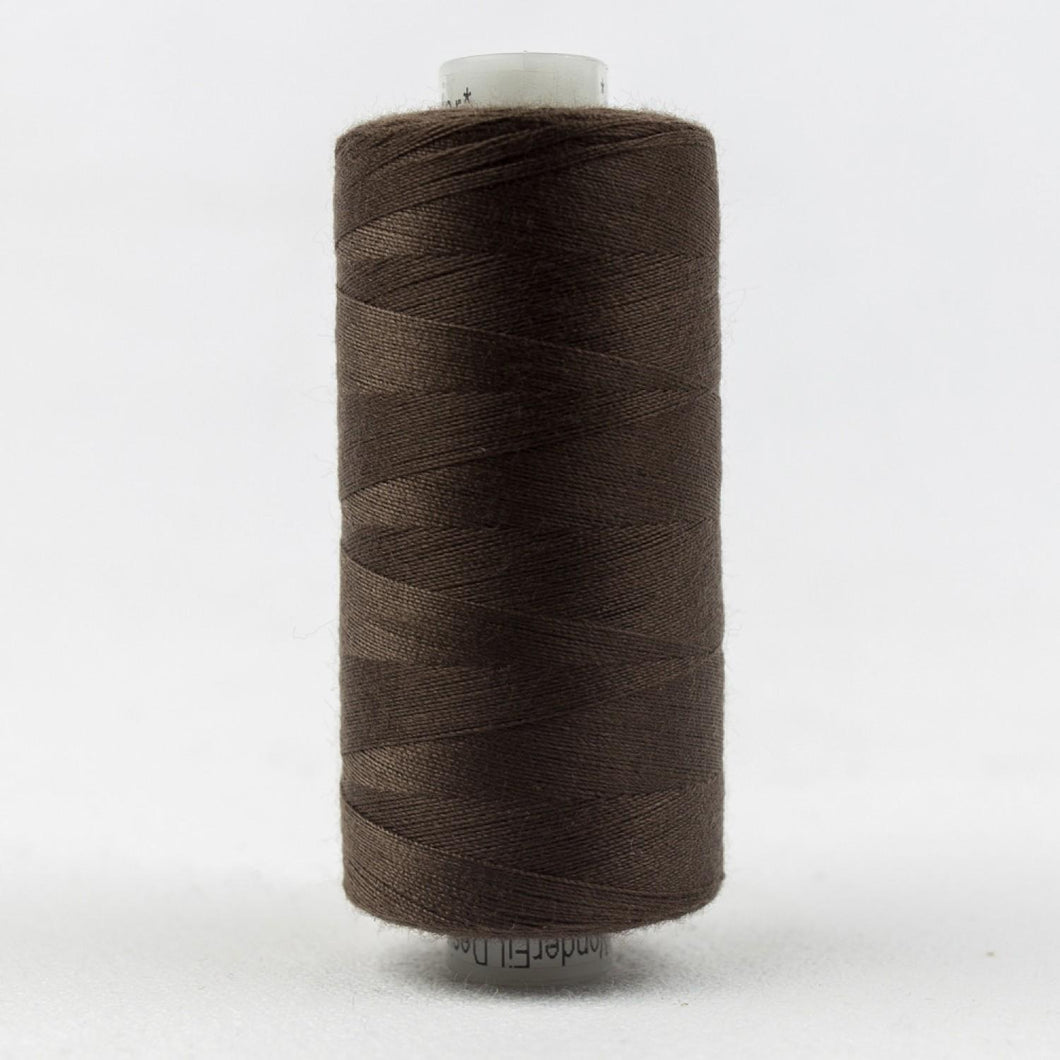 Designer by Wonderfil All Purpose Polyester Thread - COCOA BEAN