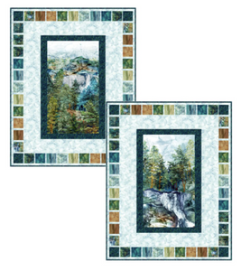 Landscape Gallery Pattern by KISSed Quilts