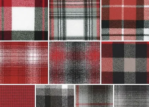 Mammoth Flannel Ten-Square RED COLORSTORY