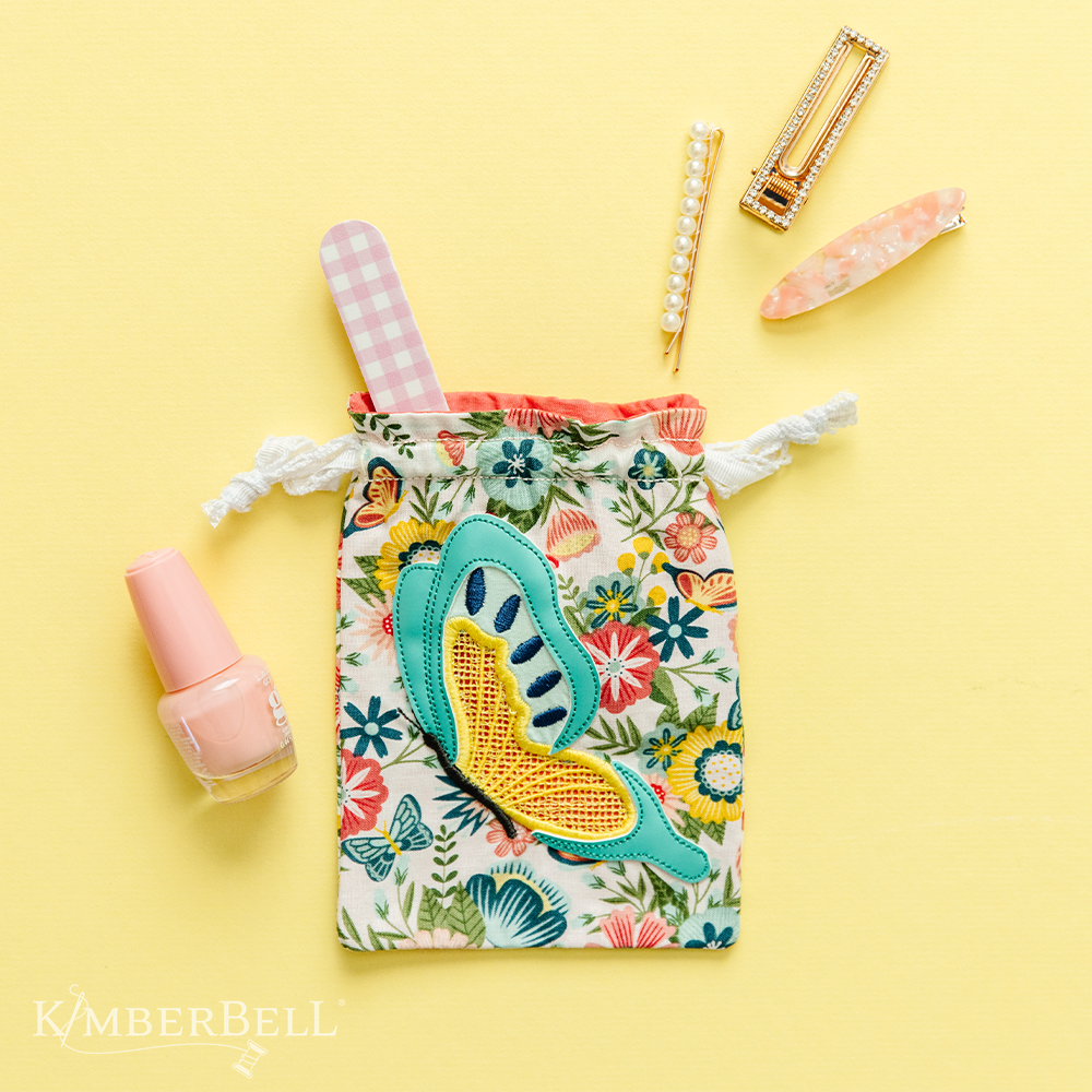 2023 May Kimberbell Klub (DESIGN ONLY) - Butterfly Tool Pouch