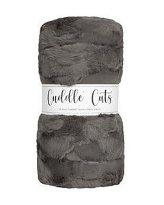 2 Yard Luxe Cuddle Cut - HIDE CHARCOAL by Shannon Fabrics