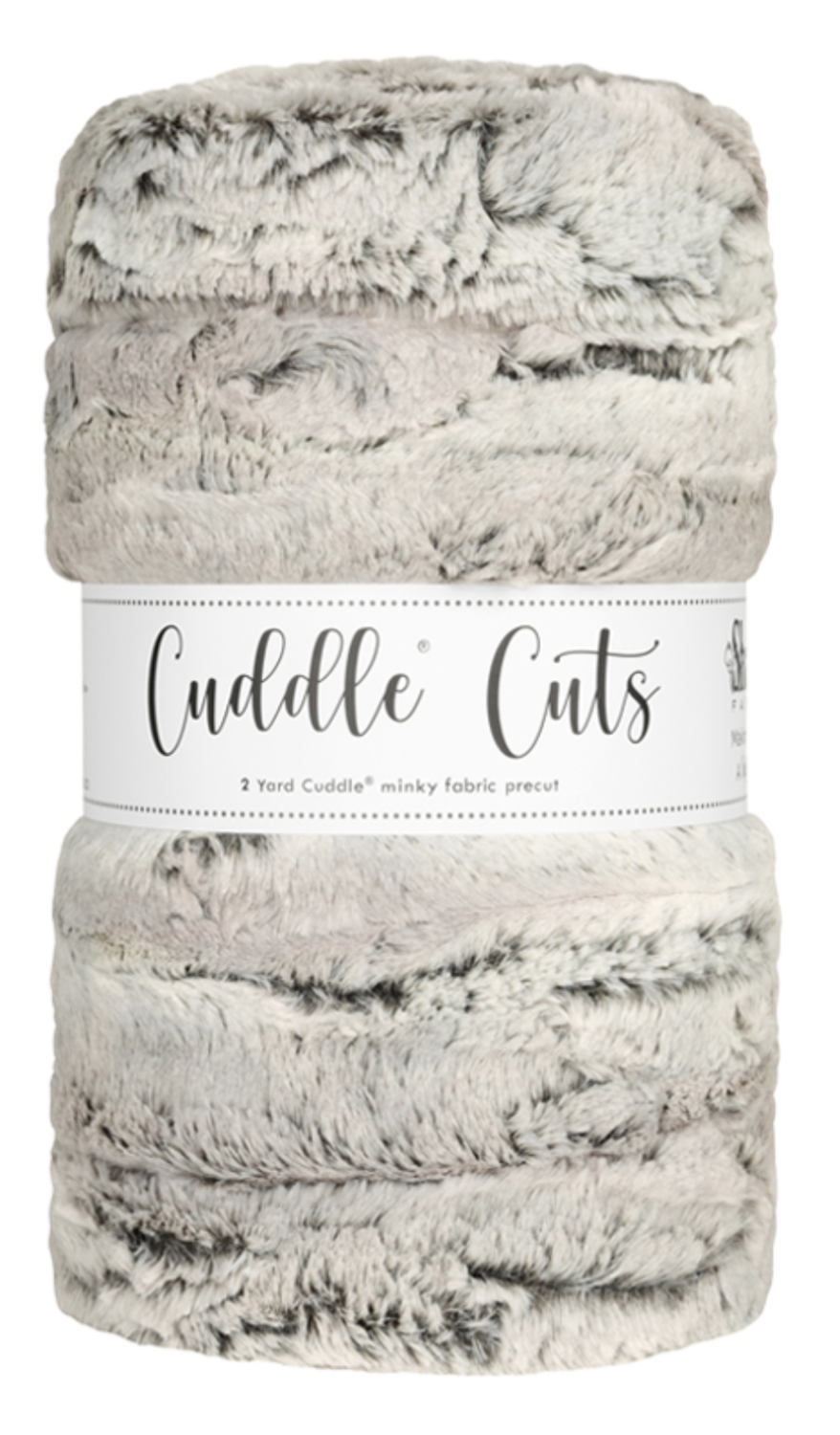 2 Yard Luxe Cuddle Cut - SILVER FOX by Shannon Fabrics
