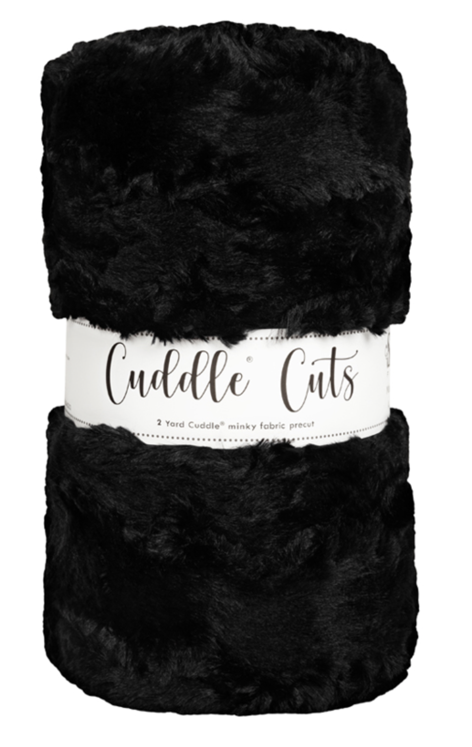 2 Yard Luxe Cuddle Cut GLACIER BLACK by Shannon Fabrics