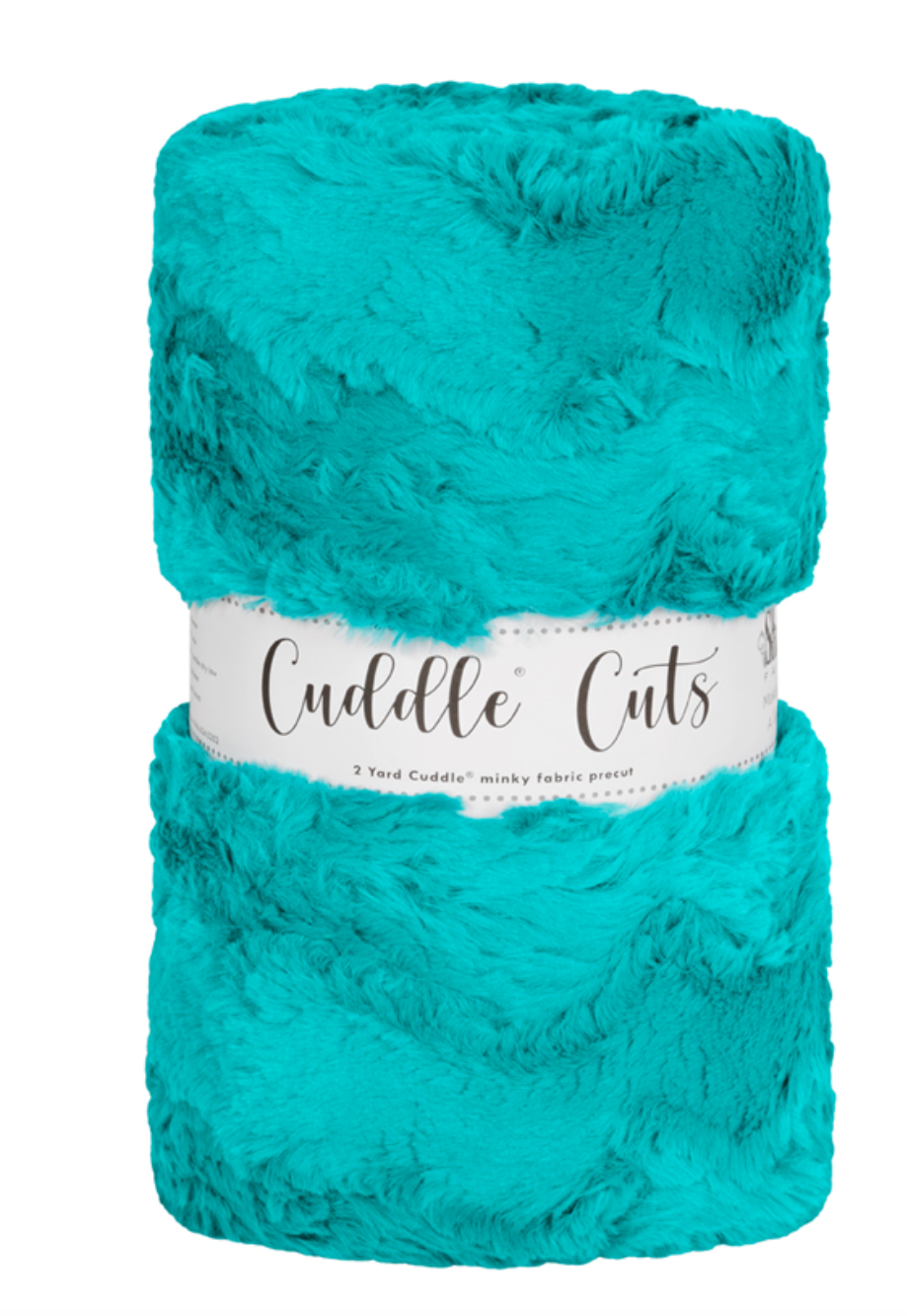 Dark Turquoise Minky Cuddle Solid Fabric | Howl Fabric
