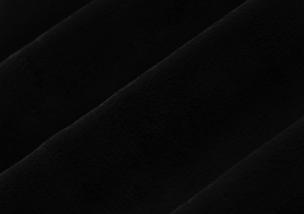 3 Yard Minky Cuddle Cut BLACK by Shannon Fabrics