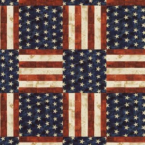 America the Beautiful WIDE - ANTIQUE by Robert Kauffman Fabrics