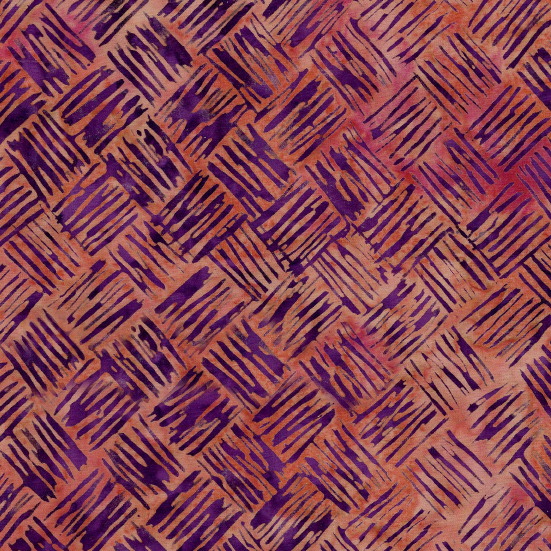 Brush Stroke Weave - Copper from Cascadia by Island Batik