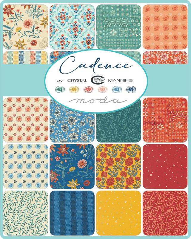 Cadence LAYER CAKE by Crystal Manning for Moda Fabrics