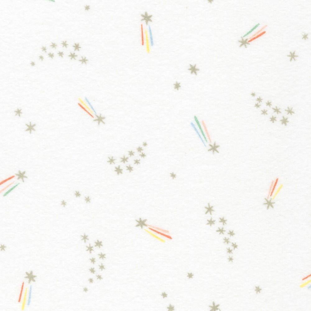 Cozy Coton Flannel - Over the Moon - PASTEL STARS by/for Robert Kauffman Fabrics