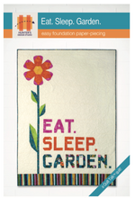Load image into Gallery viewer, Eat Sleep Garden Pattern by Hunter&#39;s Design Studio
