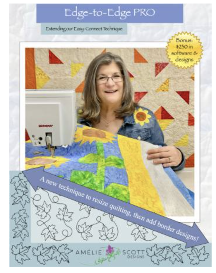 Edge to Edge Quilting on Your Embroidery Machine