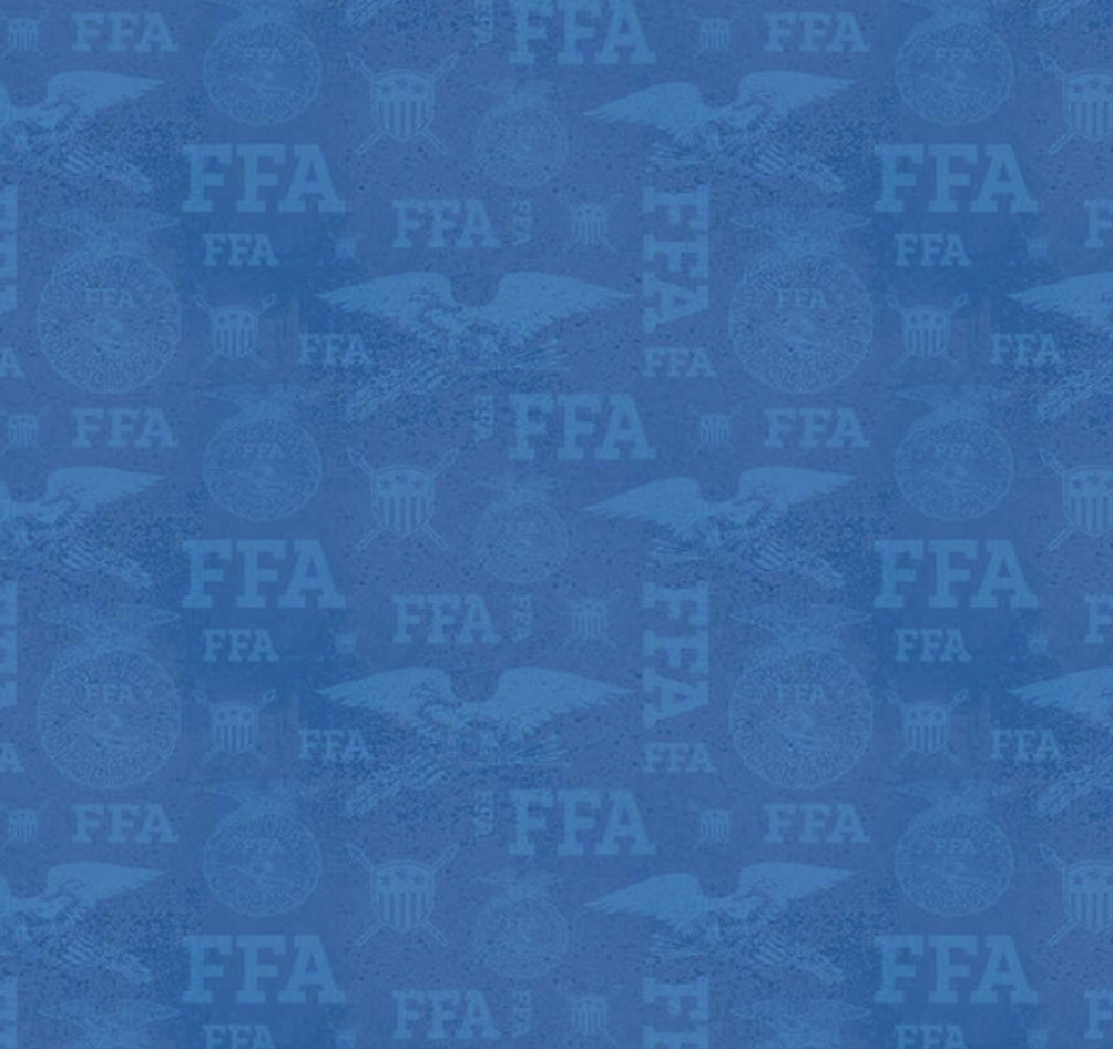 FFA Forever Blue Refreshed BLUE TONAL LOGOS by/for Riley Blake Designs