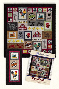 Farm Fresh Embroidery Kit by Lunch Box Quilts