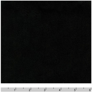 Flannel Solid BLACK by Robert Kaufman Fabrics