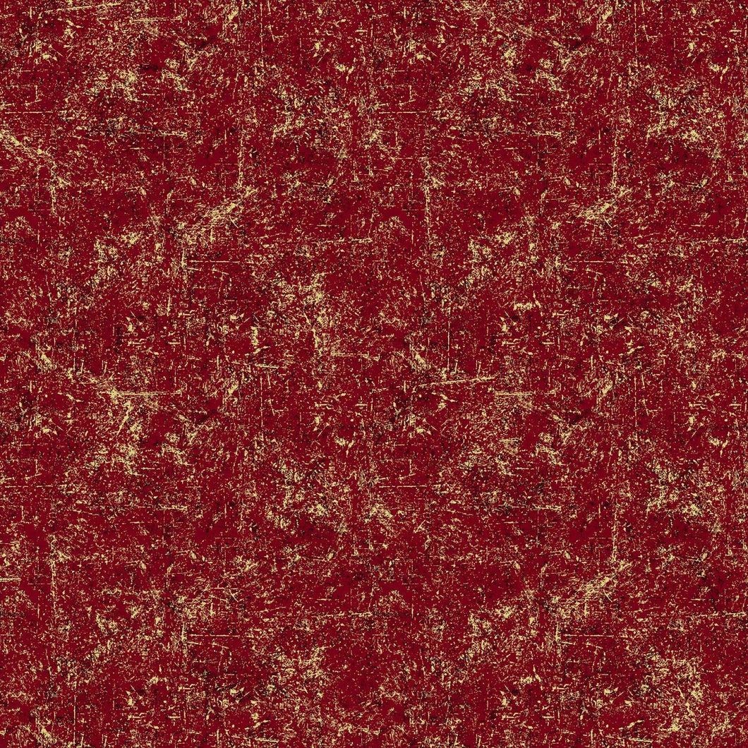 Glisten Holiday Luxe CRANBERRY by Patrick Lose for Northcott Fabrics