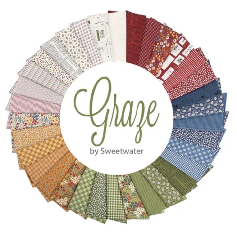 Graze LAYER CAKE by Sweetwater for Moda Fabrics