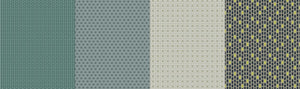 Greenstone LOLLIES - WATTLESEED by Jen Kingwell for Moda Fabrics