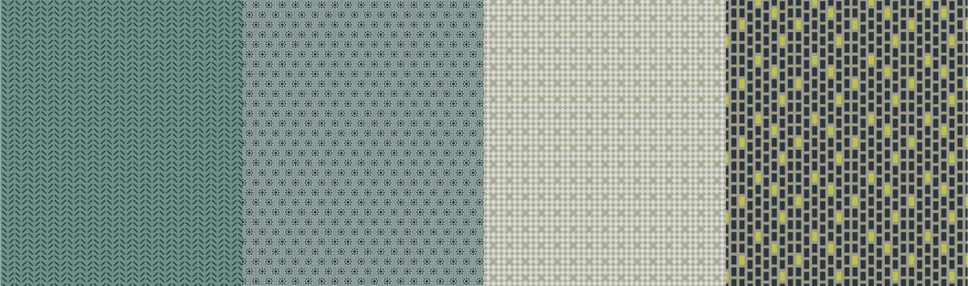 Greenstone LOLLIES - WATTLESEED by Jen Kingwell for Moda Fabrics