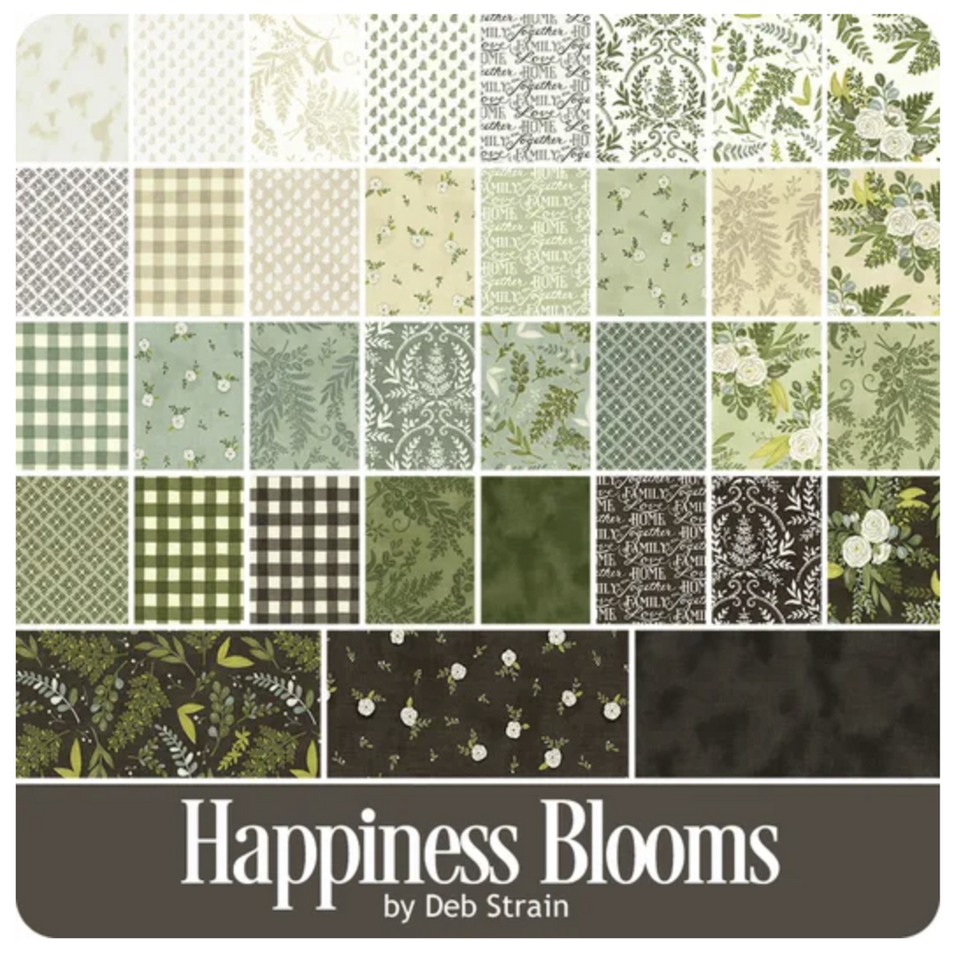 Happiness Blooms LAYER CAKE by Deb Strain for Moda Fabrics