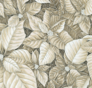 Holiday Flourish - Snow Flourish TAUPE 2 by/for Robert Kauffman Fabrics