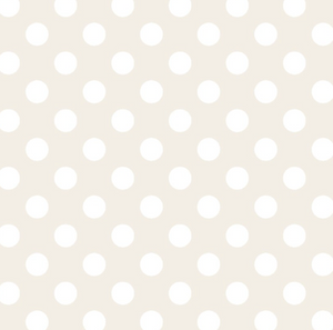 KB 108" Quilt Back DOTS - LIGHT CREAM by Kimberbell Designs for EE Schenck