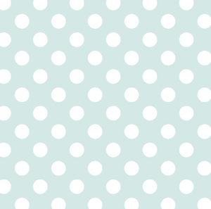 KB 108" Quilt Back DOTS - PALE AQUA by Kimberbell Designs for EE Schenck