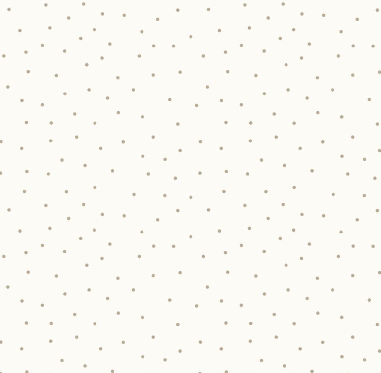 KB Basics TINY DOTS - CREAM/TAUPE by Kimberbell Designs for EE Schenck