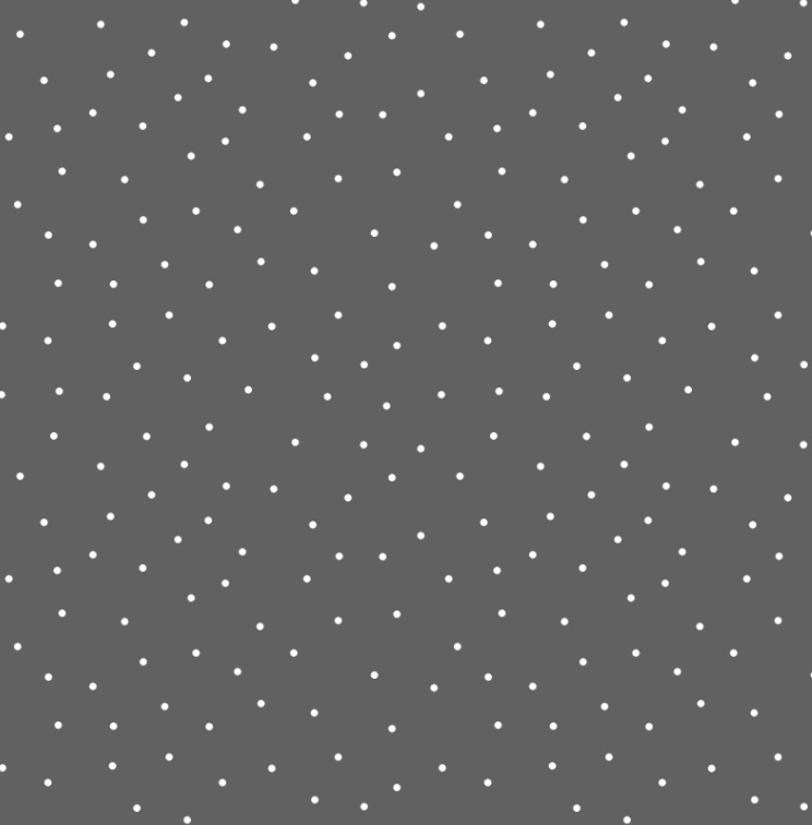 KB Basics TINY DOTS - GRAY/WHITE by Kimberbell Designs for EE Schenck