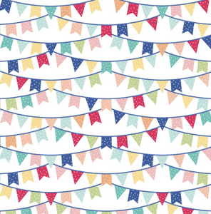 KB Celebrations FLAGS - MULTI BRIGHTS by Kimberbell Designs for EE Schenck