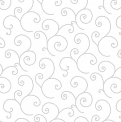 KimberBell Basics SCROLL White on White