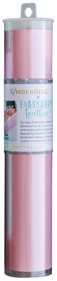 Kimberbell EMBROIDERY LEATHER – FRENCH PINK
