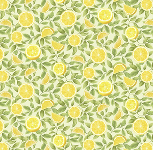Lemon Bouquet LEMON SLICES by/for Timeless Treasures