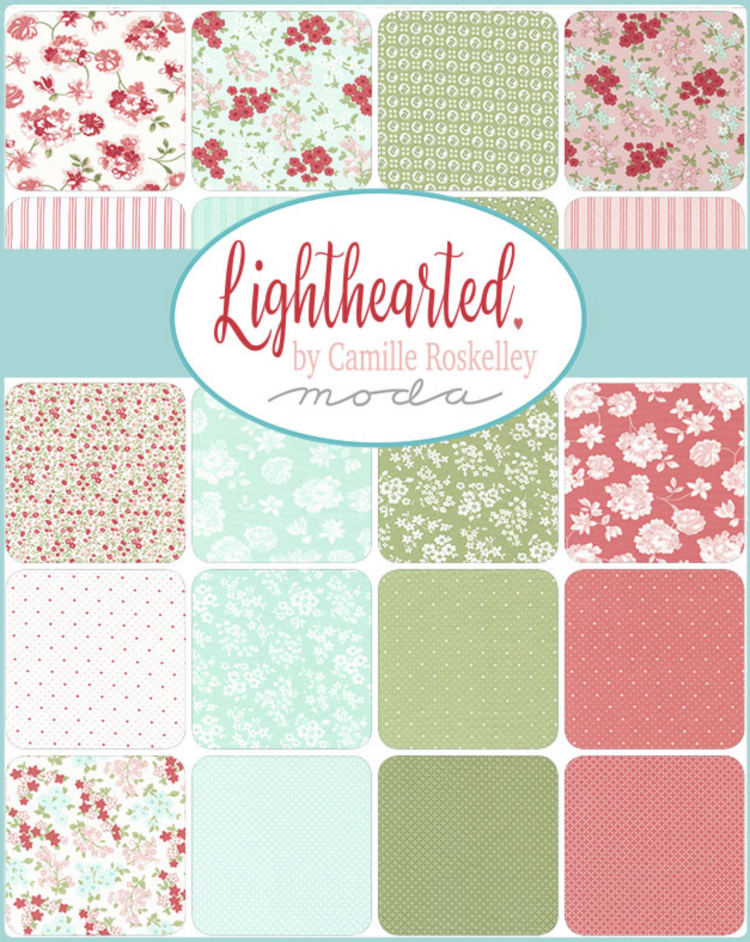 Lighthearted CHARM PACK by Camille Roskelley for Moda Fabrics