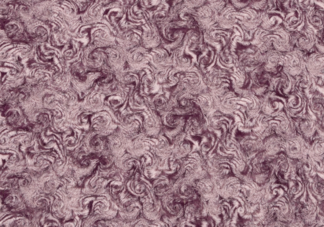 Luxe Cuddle Marble Rose PLUMWINE/ROSEWATER by Shannon Fabrics