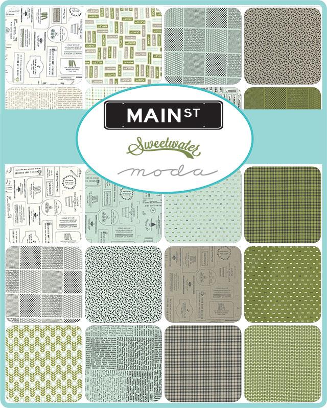 Main Street LAYER CAKE by Sweetwater for Moda Fabrics