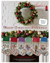 Load image into Gallery viewer, Merry Christmas Stockings by Claudia&#39;s Creations
