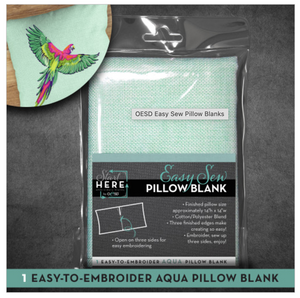 OESD Easy Sew Pillow Blank 14"x14" AQUA