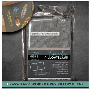 OESD Easy Sew Pillow Blank 14"x14" GREY