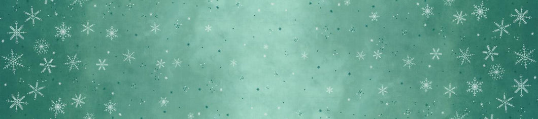 Ombre Flurries Metallic LAGOON by V and Co. for Moda Fabrics
