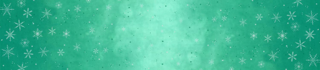 Ombre Flurries Metallic TEAL by V and Co. for Moda Fabrics