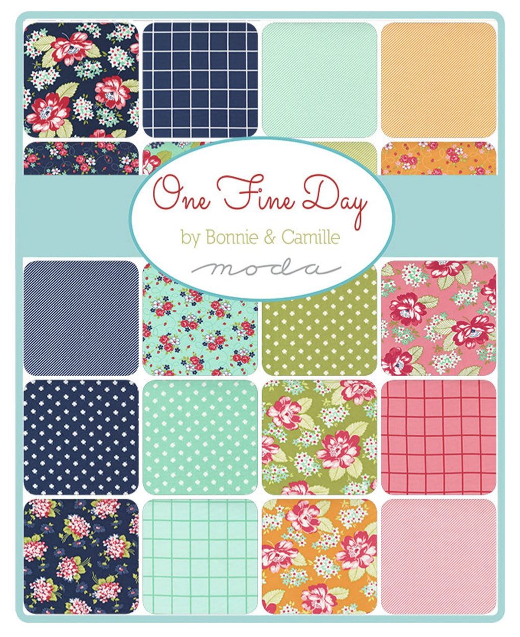 One Fine Day JELLY ROLL by Bonnie & Camille for Moda Fabrics