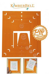 Orange Pop Ruler Rectangle Set by Kimberbell Designs