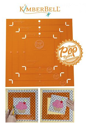 Orange Pop Ruler Square Set by Kimberbell Designs