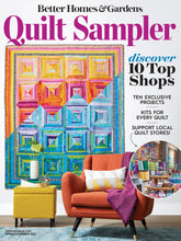 Load image into Gallery viewer, Spring 2021 Quilt Sampler Magazine featuring Red-Roxy Quilt Co!
