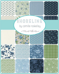 Shoreline MINI CHARMS by Camille Roskelley for Moda Fabrics